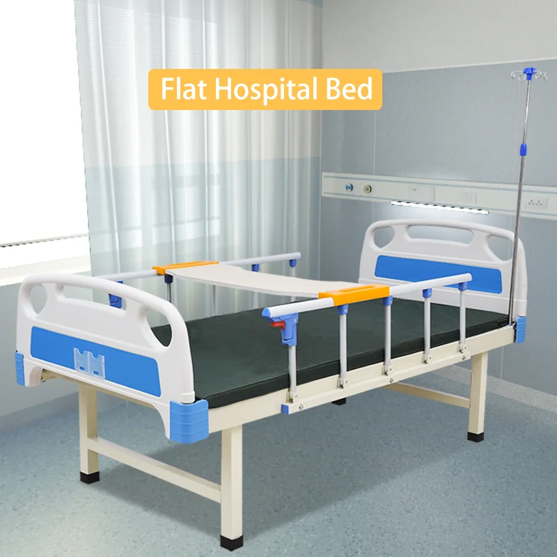 Factory Price Multi-function Hospital Bed Case for Patient with Good Quality OEM Wheels Overbed Table Wooden Metal BJ-B-0324 HEB
