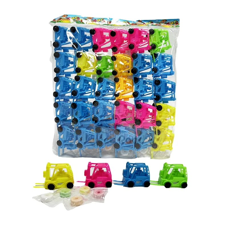 Best Recommend Forklift Whistle Candy for Children Cute Delicious Candy Toys Wholesale
