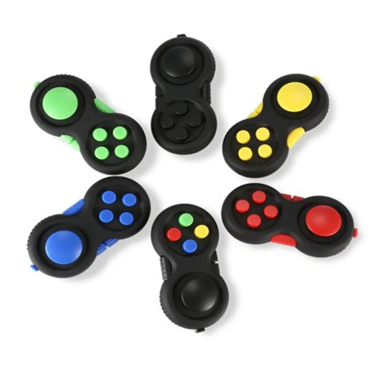 Wholesale Decompression Handle Adult Sensory Fingertip Toy 13 Side Sketch Fidget Pad For Kids