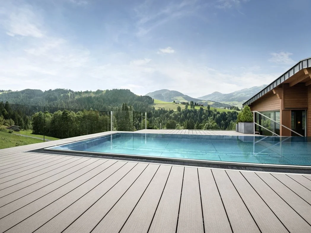 WPC decking Wood Plastic Composite Decking for Outdoor Swimming Pool Floor