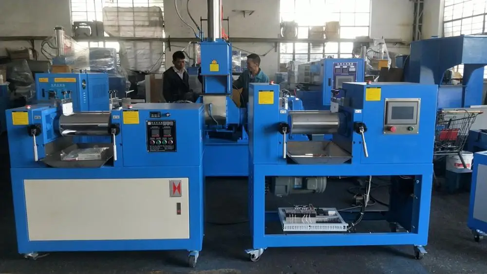 ISO CE Two Roll Rubber Calender Rubber Sheet Making Machine