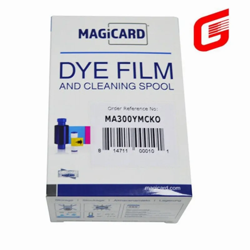 Original Magicard MA300 YMCKO Color Ribbon 300 Prints