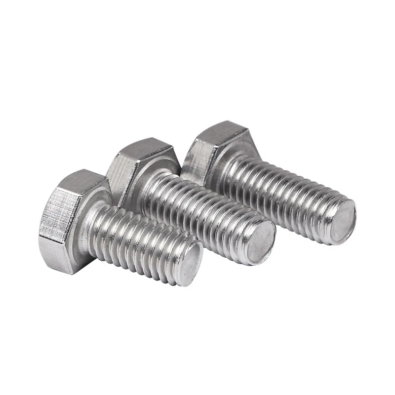 Wholesale retail adjustable class 5.8 zinc coating full thread stainless steel hex bolts