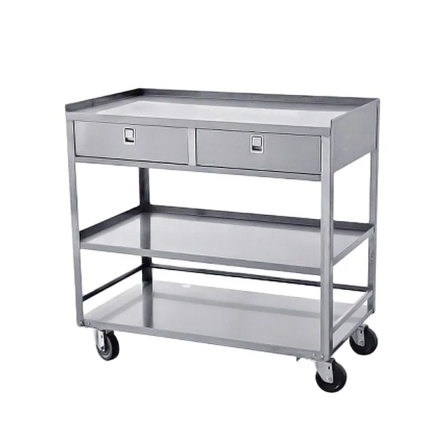 wholesale Heavy Duty Commercial Classics Durable Service Cart trolley with Wheels