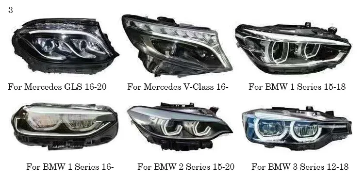 High-quality and durable new products porsche For cayyenne headlight cover Used for Freelander headlight cover