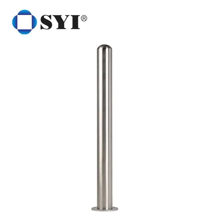 Barrier Factory Outdoor Safety Security Barrier Stainless Steel Street Fixed Parking Post Bollard Price