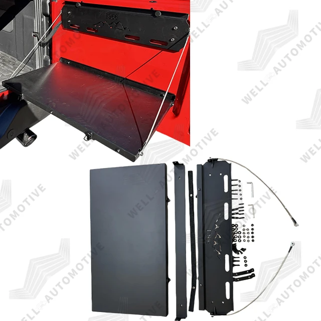 Popular 4x4 Tailgate Folding Table Steel DROP DOWN TAILGATE TABLE Aftermarket Tailgate Fold Down Table Kit for bronco 21+