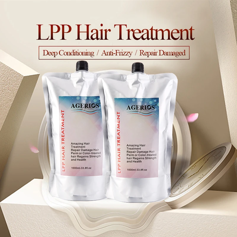 Professional OEM Natural Organic Instant Hair Treatment Smoothing Repairing Hair Mask LPP For Dry Damage Hair