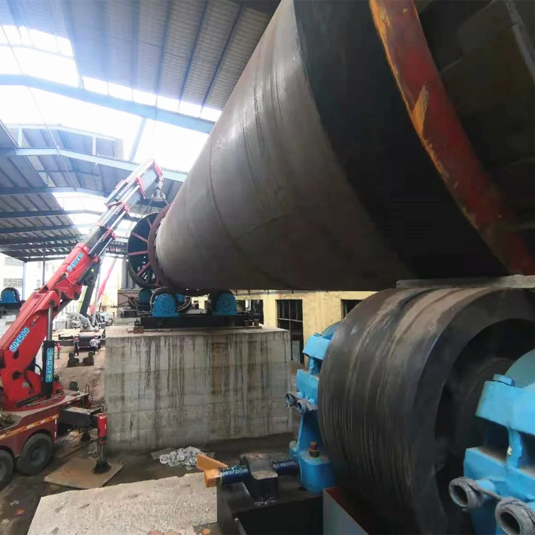 1.8x40m Small Limestone Refractory Brick Rotary Kiln Calcium Carbonate Rotary Kiln in Turkey Lime Kiln Manufacturer