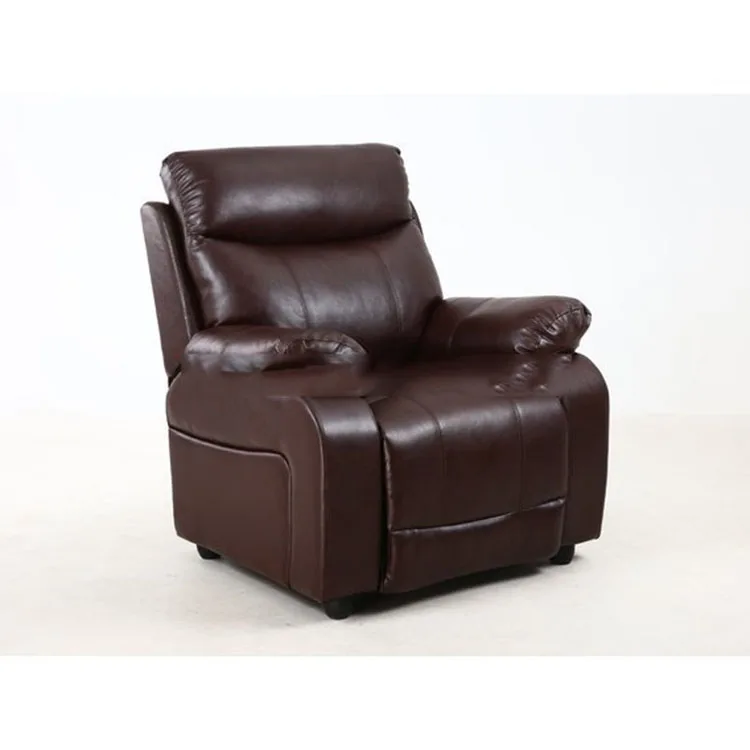 XR-8093 Luxury leather automatic recliner sofa single chair,push back sofa