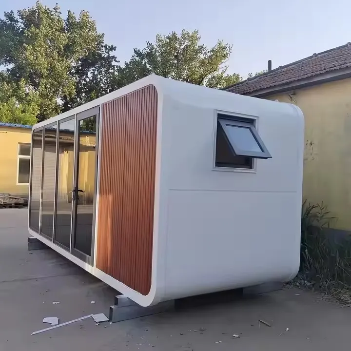 Rising Customized Design 20Ft Prefabricated High-end Villa Expandable Container House Prefab Portable Mobile Home With Kitchen