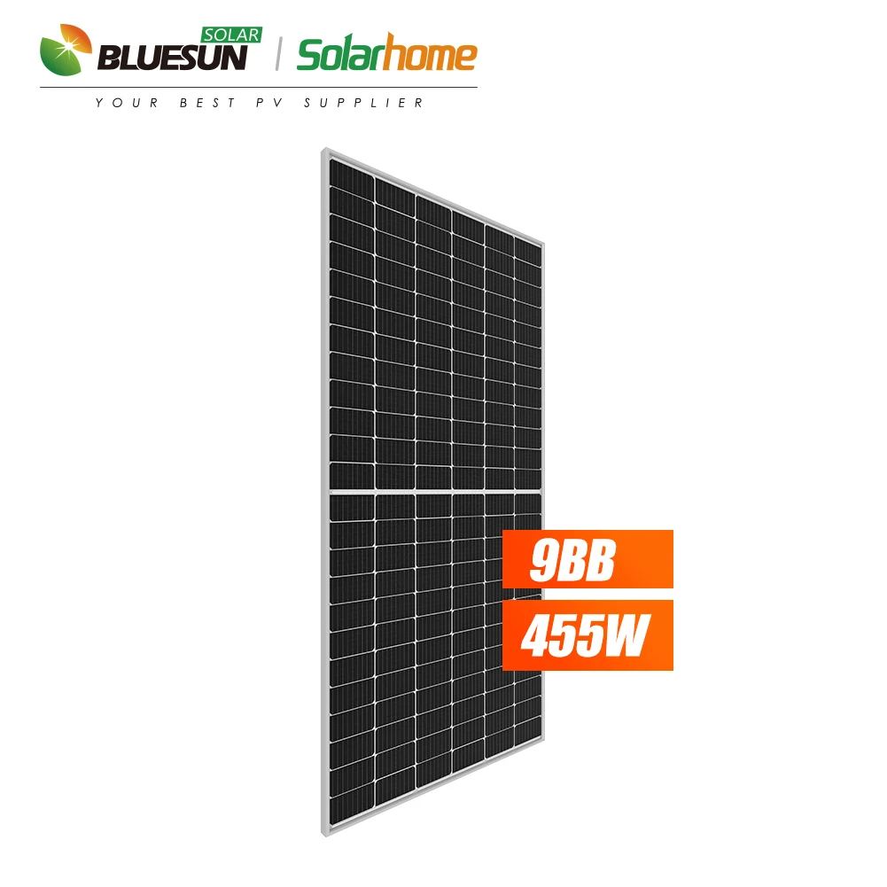 China cheap price solar energy products price solar panel system for home  use 410w 450w 455w 500w 550w solar panel kit