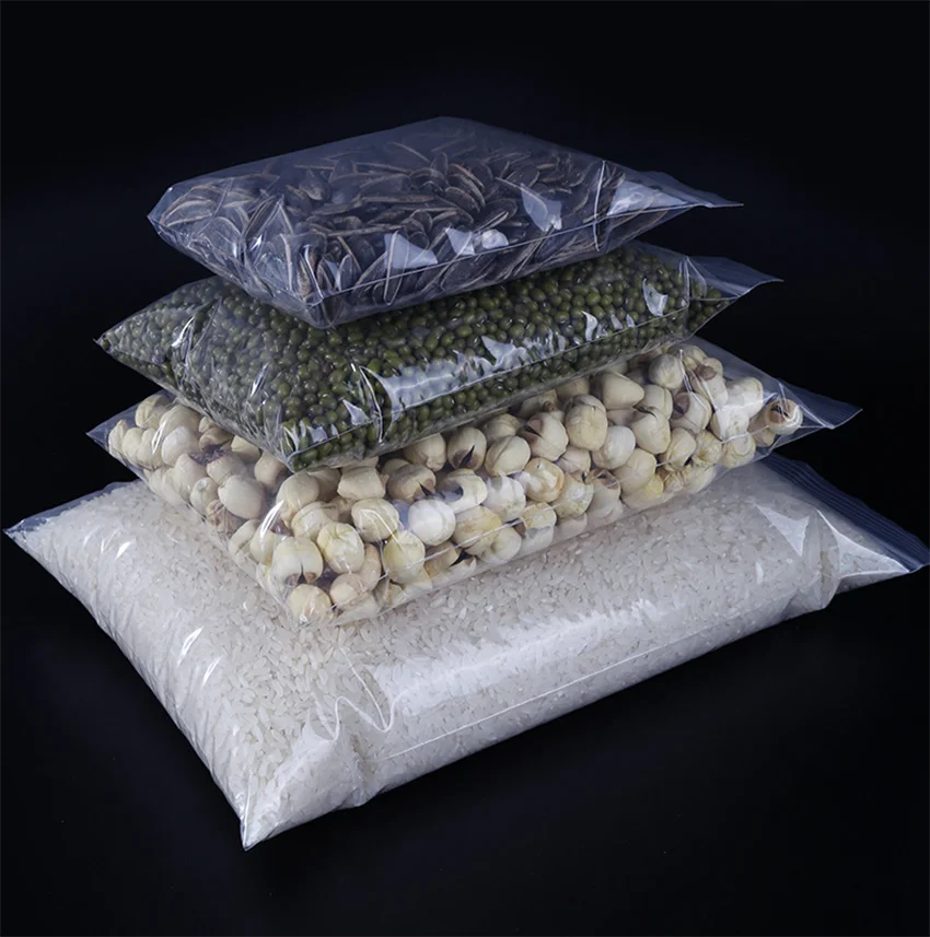 Eco-friendly  transparent  BOPP bag Self Adhesive Clear Plastic Cellophane Bags