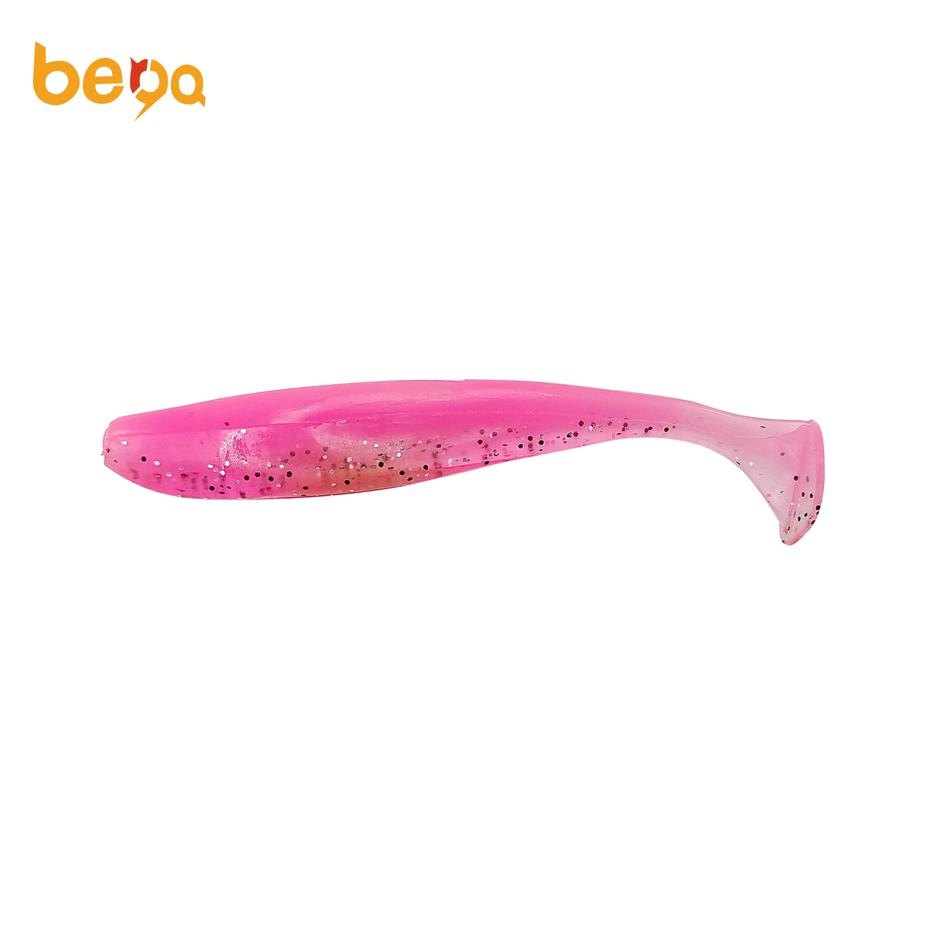 T-tail soft bait Freshwater topfishing T-tail road subsoft worm lead head hook objects long cast bass bait