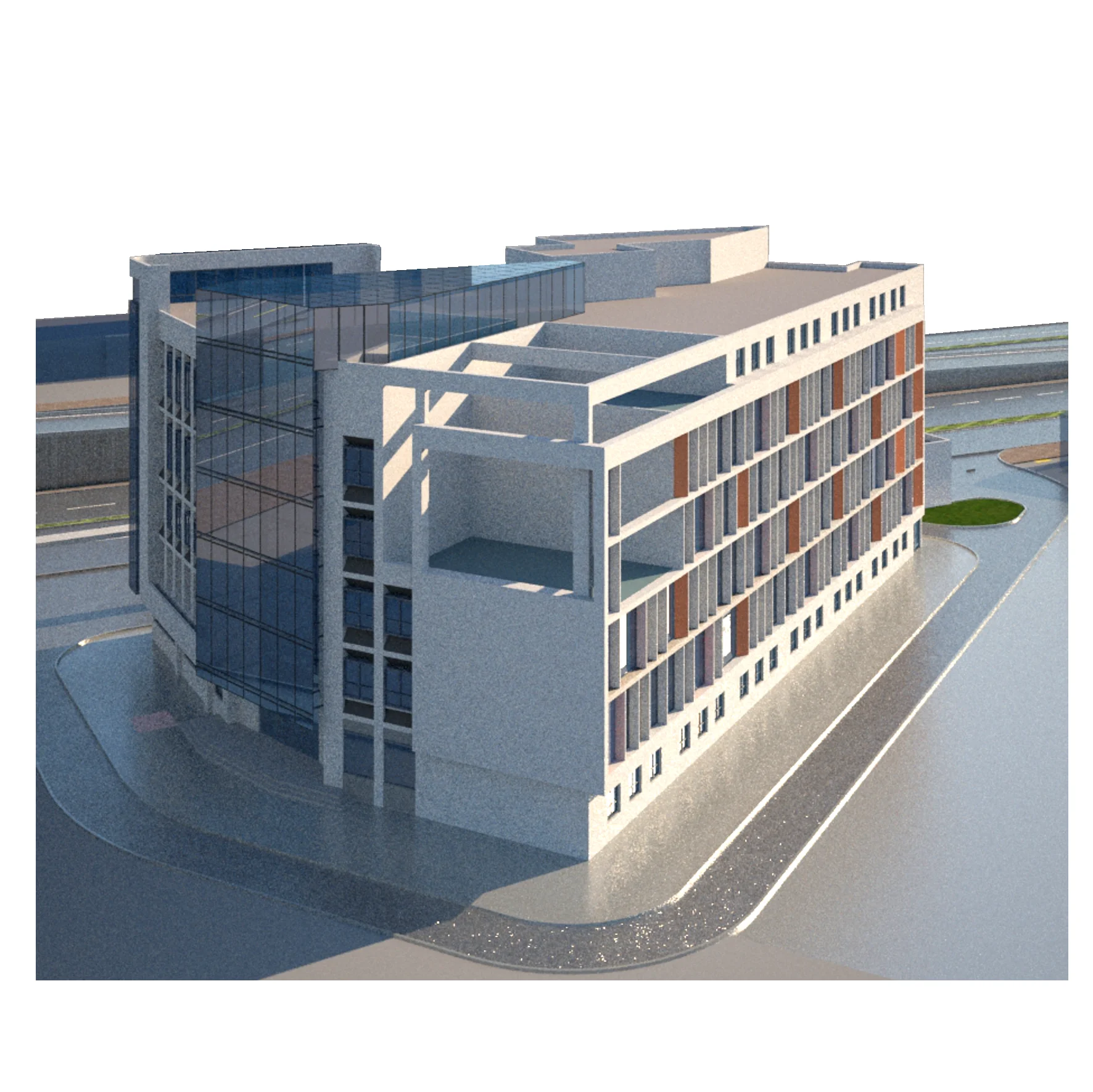 
Architectural Design and Construction of Steel Structure School building 