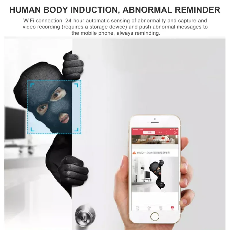 Security Wifi Tuya Smart Video Doorbell Camera 720P for renting house, garage gate, garden, family house