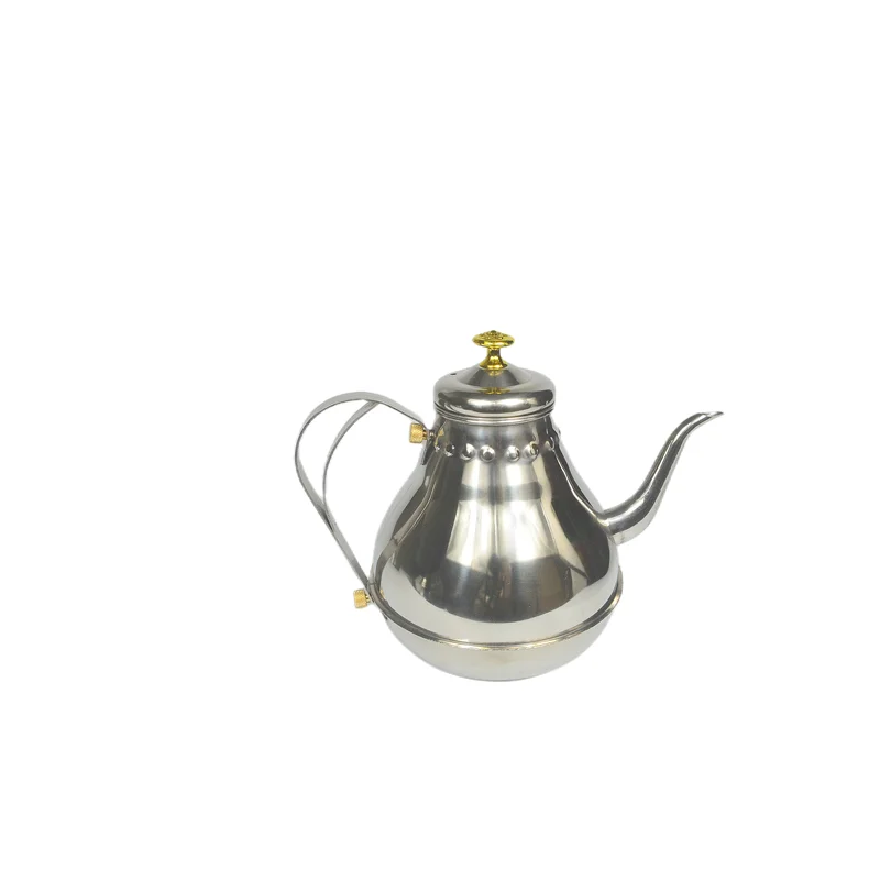 Stainless steel Moroccan teapot Middle Eastern tea kettle household teapot