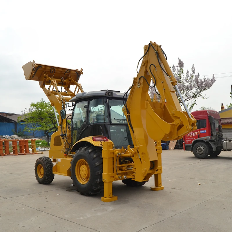 New Style Engineering Machine Hydraulic Loader Backhoe Loader Excavator For Sale