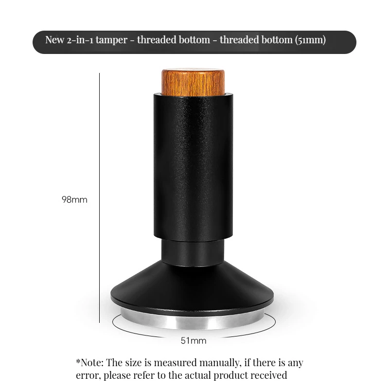 2-в-1 современный дизайн инструмент для подбивания кофе 51 мм 53 58
