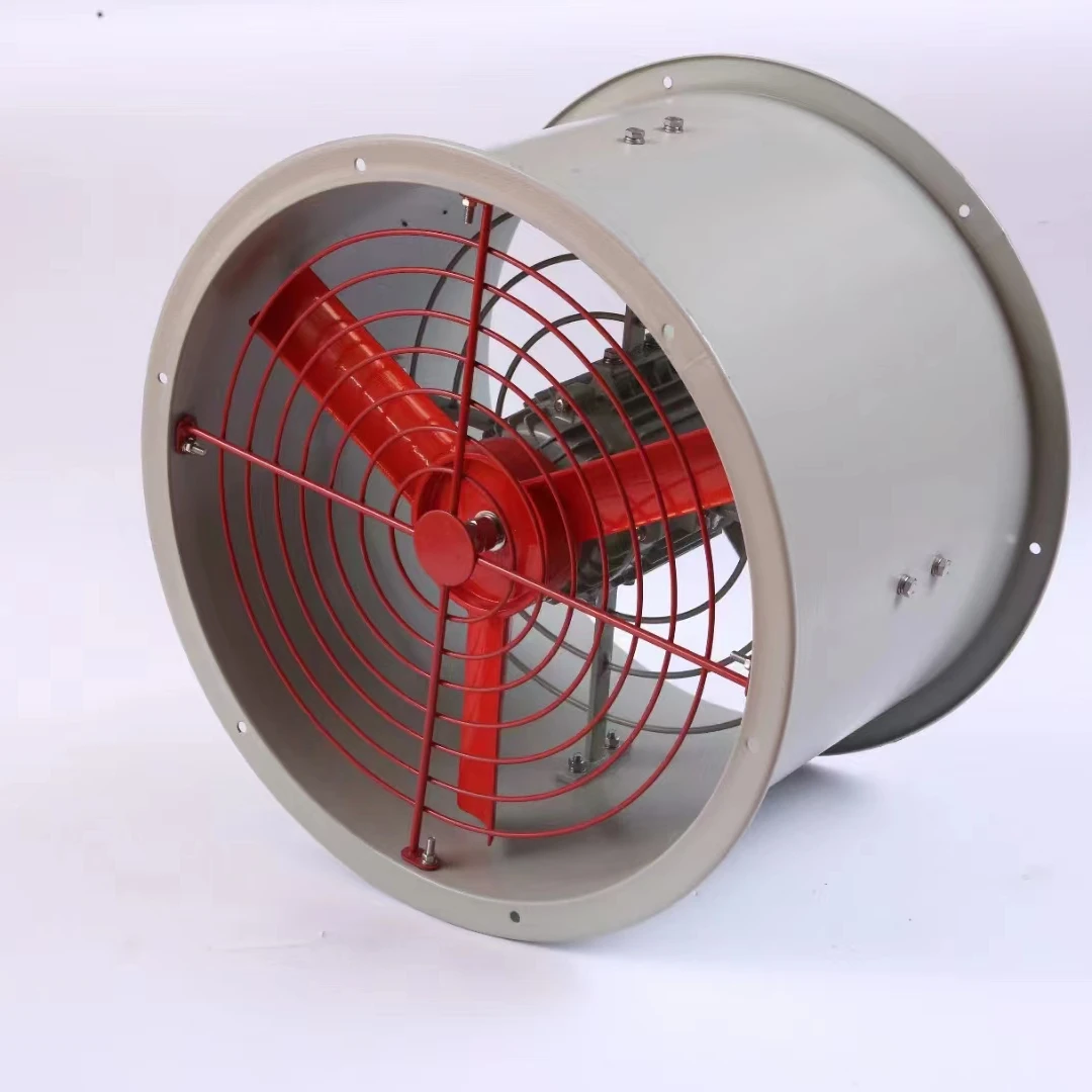 ATEX New Portable Ventilation Axial Fan With Flexible Air Duct Explosion-proof Axial Flow Fan
