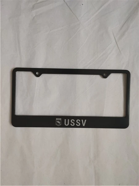 number custom car frame license plate