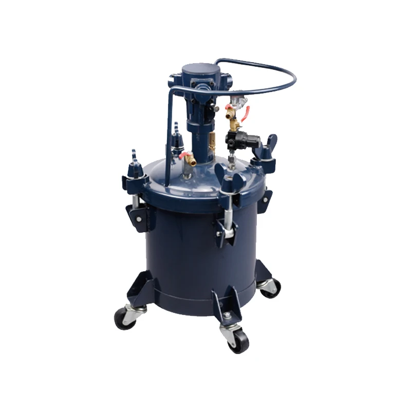 RONGPENG R8318A High Pressure 10L Automatic Mixing Paint Tank Spray Pot Air Pneumatic