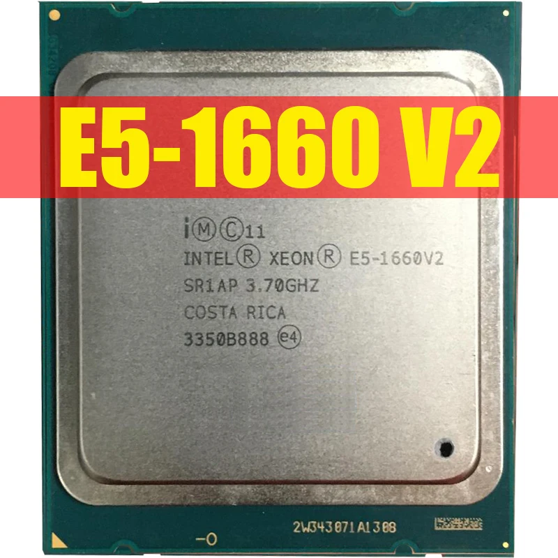 Для процессоров Intel Xeon E5 1660 V2 E5-1660 V2 CPU LGA2011 серверный процессор 100% рабочий настольный процессор E5-1660V2 E5 CPU