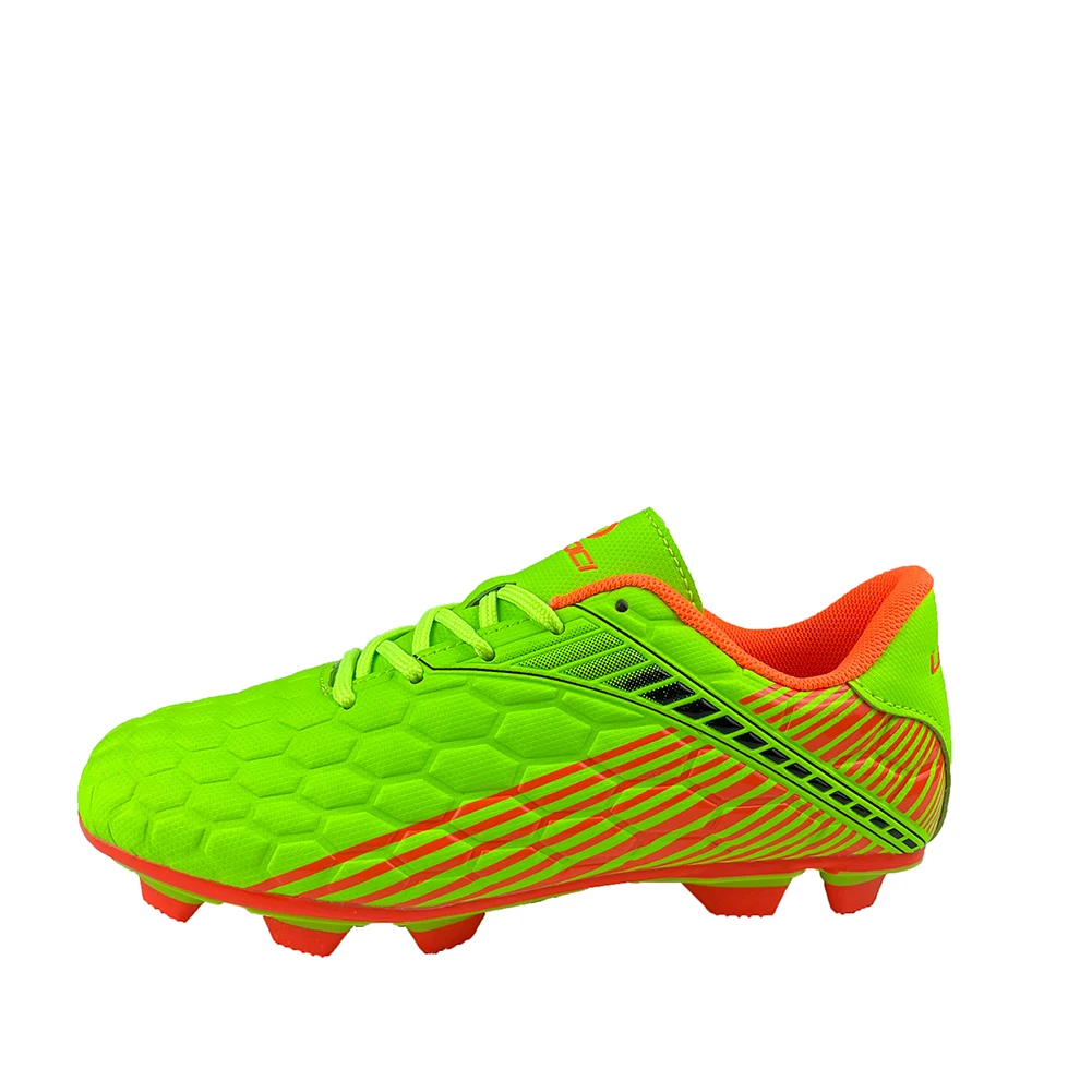 hot sale 28-35 size wholesale kids football shoes kids shoes artificial leather material