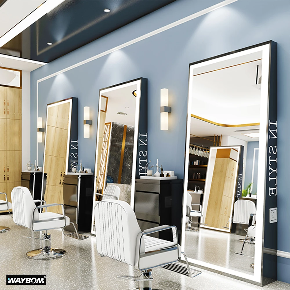 Barber Station Hair Salon Equipment Set Other Salon Furniture Beauty Salon Furniture Barber Mirror