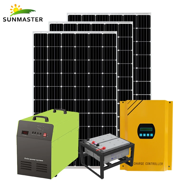 
1000w 50 kw 220 volt 400w china cocina solar systems generator dc solar kit// 