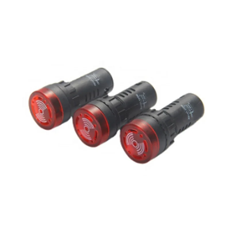 Perfect 22Mm Ad101-22Sm Flash Led Alarm Indicator Light Ac220V Buzzer