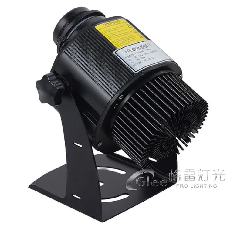 
GLEE 30W Exterior Outdoor Waterproof IP65 LED Rotary Gobo Logo Project Projection Profile Spot Projector 