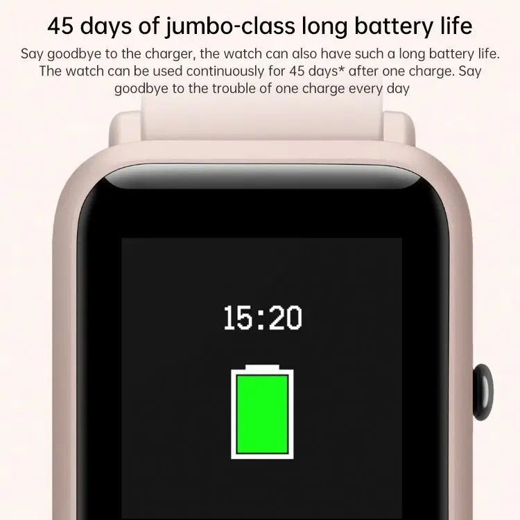 China Manufacture Youpin Amazfit Lite NFC Sport Modes 3ATM Waterproof 1.28 inch Transflective Screen Smart Watch