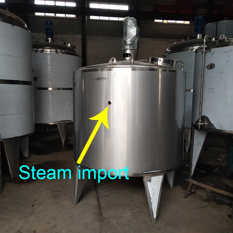 Multi-functional 3000 Liter / 5000 Liter Double Jacketed Mixing Tank