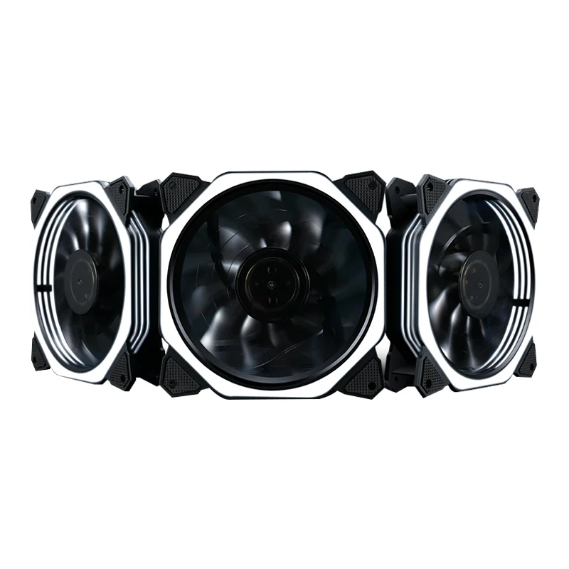
RGB Electrical Cooling Fans for PC Case with RGB LED Lights CPU Cooler Fan 120mm Ventilador RGB Cooler Fan With Controller  (1600214697070)