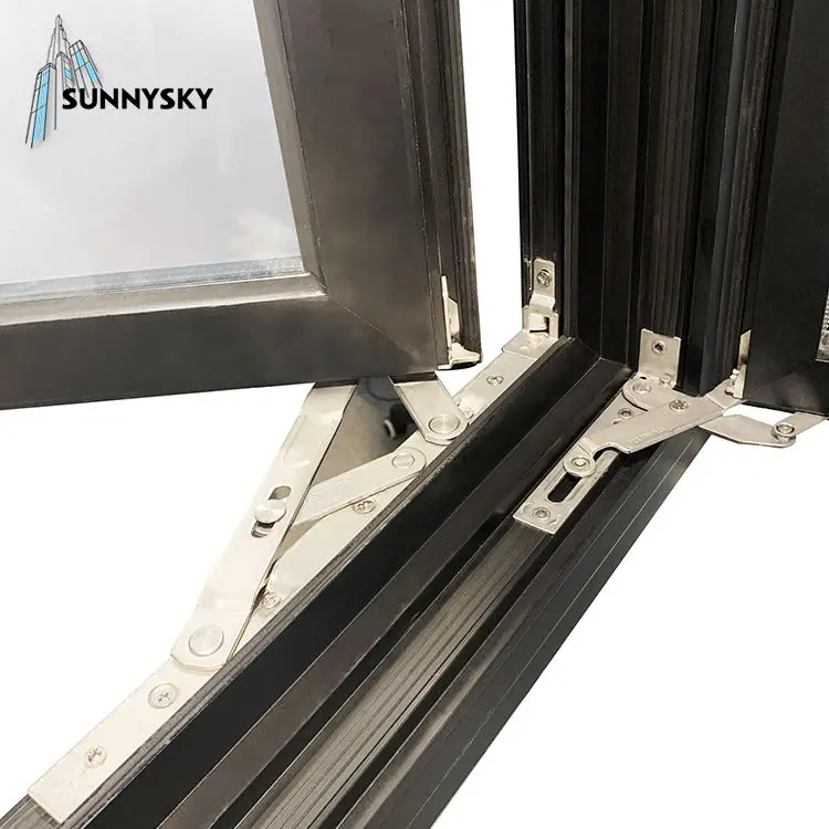 Sunnysky Стандартная Алюминиевая Складная Дверь для дома