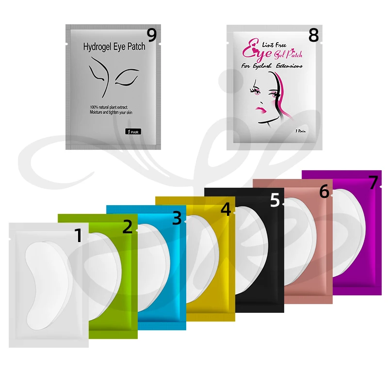 Tool OEM Grafting Disposable Lash Lint Under Eyelash Extension Gel Patch Hydrogel Collagen Eyepad Eyepatch Pad Mask Eye Free