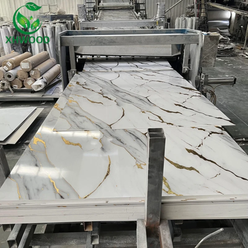 wholesale hot-selling fast production uv pvc marble sheet marble surface