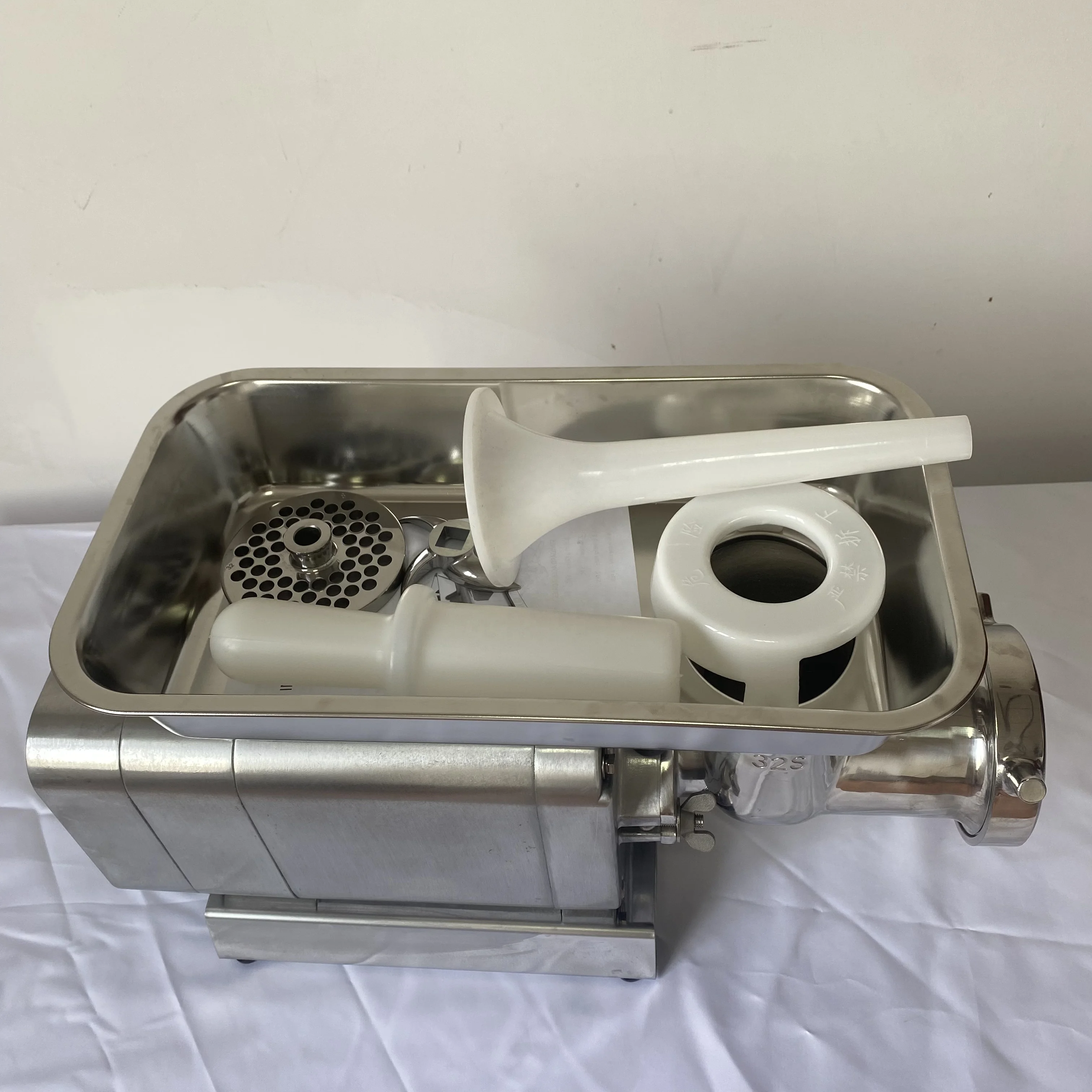 Multi-function Electric Meat Grinder&Slicer Mixer Sausage Making Machine for Restaurant