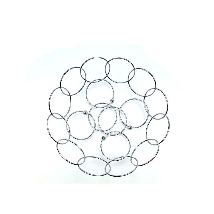 Creative wire basket metal heart-shaped fruit storage basket