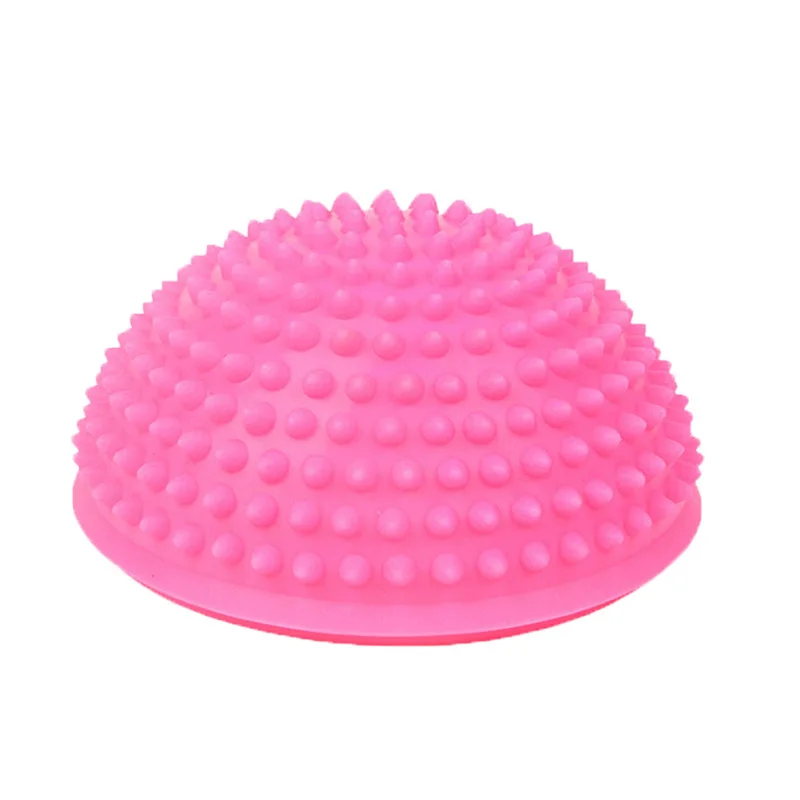 
Fitness Training Balance Therapy Yoga Foot Spiky Half Round Massage Ball 