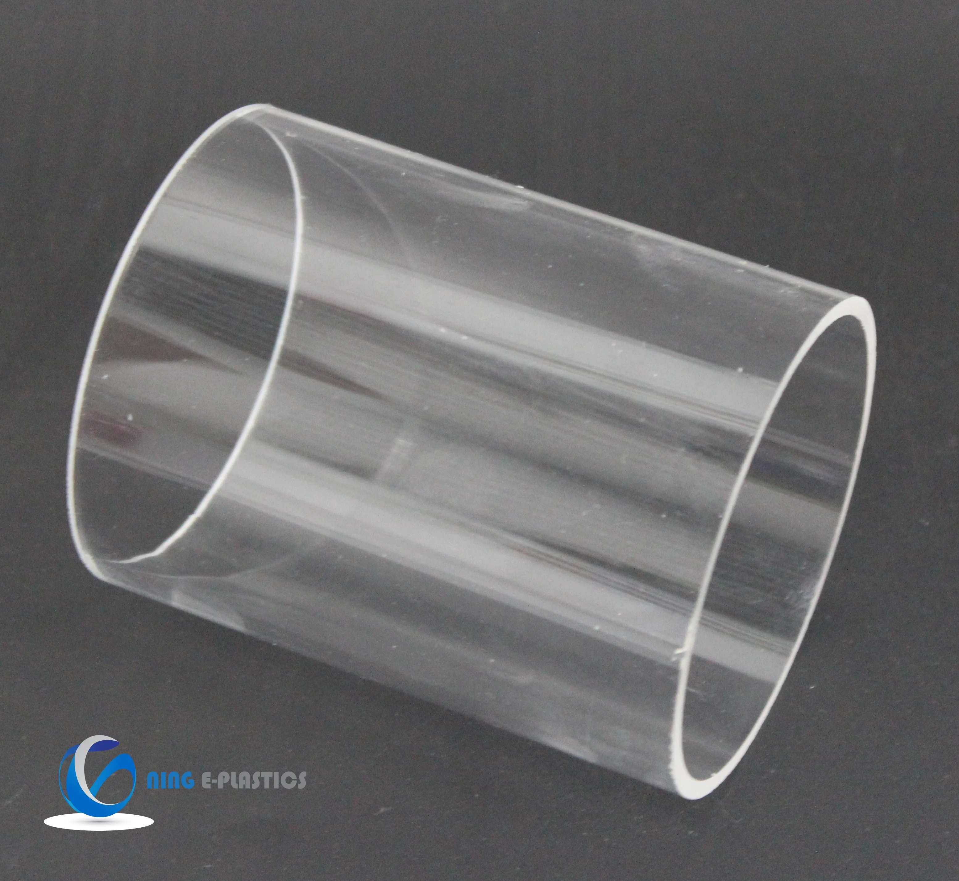 Ning E-Plastics Factory Price Clear Pc Pipe Transparent Polycarbonate Tube Plastic Round Pc Tube