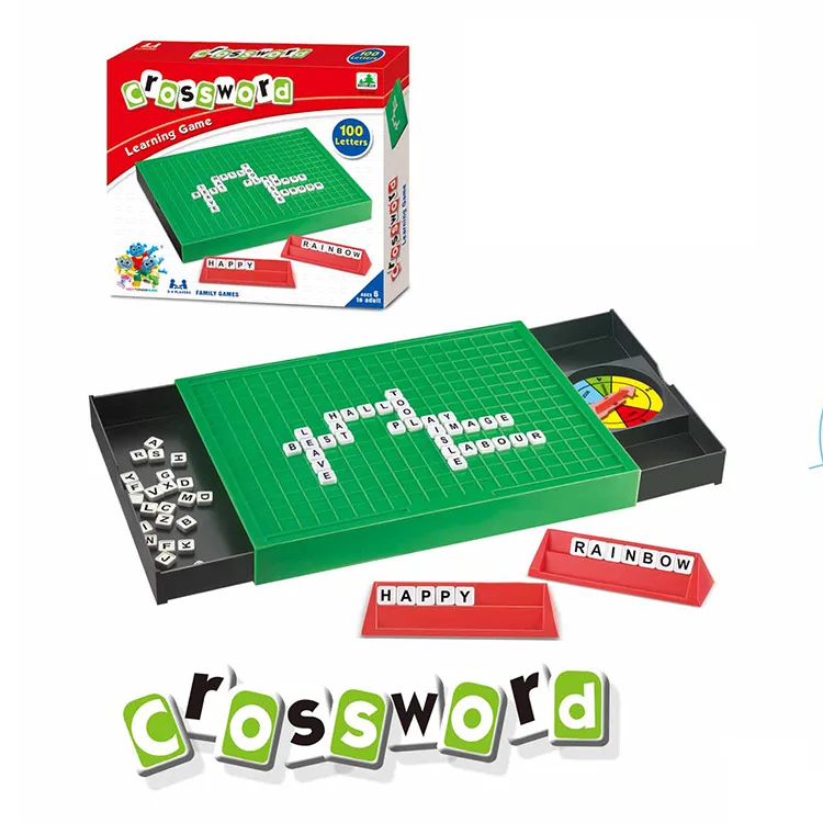 2023 INTELLIGENT PARTY GAME FOR KIDS SCRABBLES SCRABBLED WORDS ENGLISH ALPHABET WORDS GAME FOR KIDS TOYS 2023