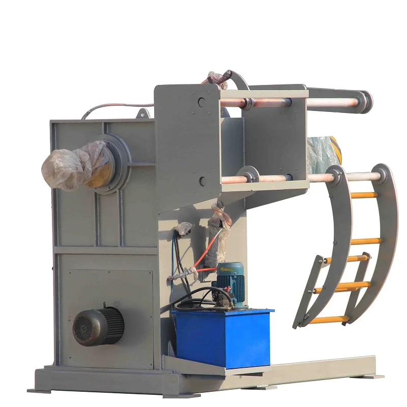 FX Mandrel Sheet Metal Decoiler Spiral Machine Engineers Available to Service Machinery Overseas,free Spare Parts as Design PLC