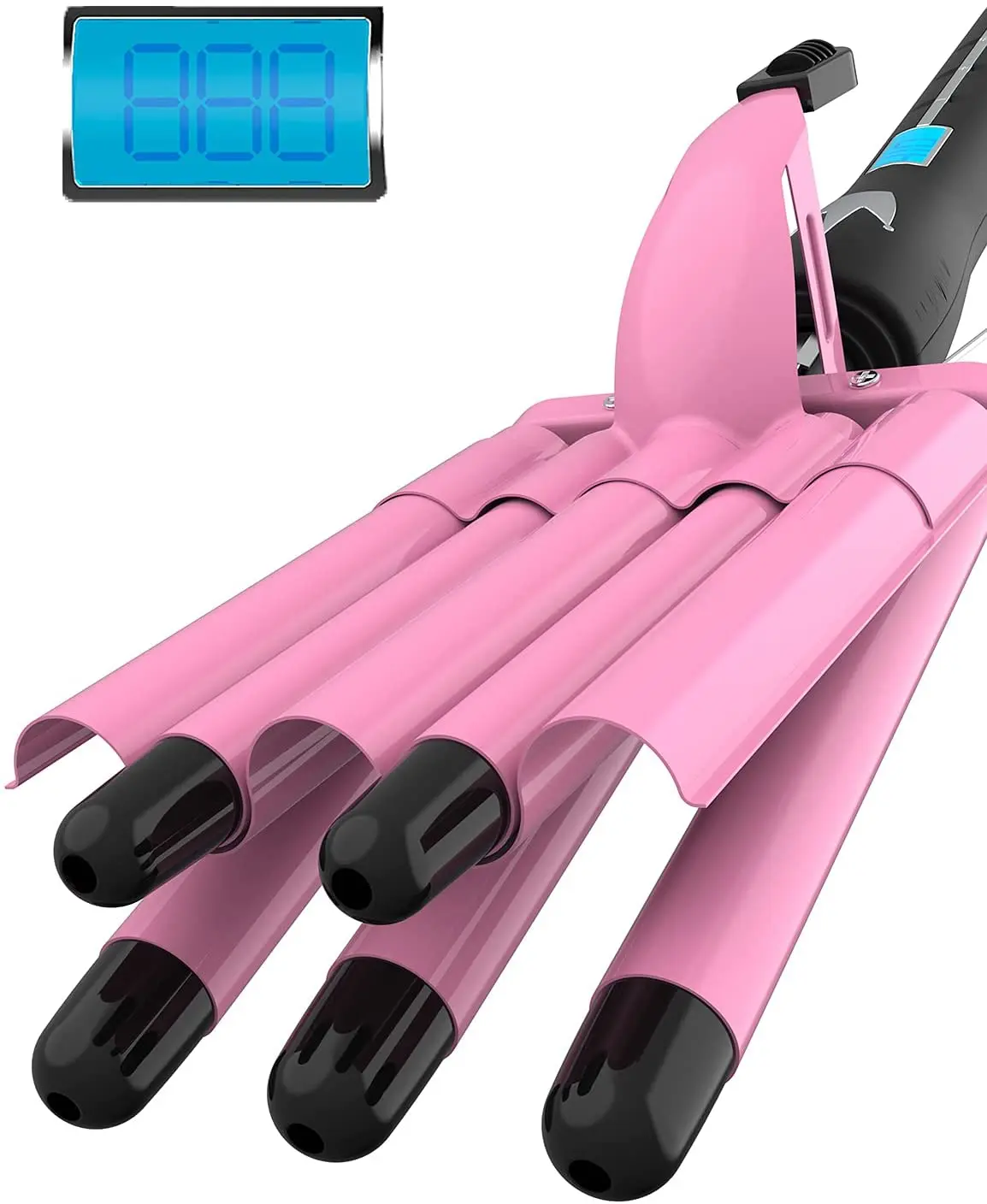 Popular promotional modern style High performance practical new 5 barrel portable hair curler
