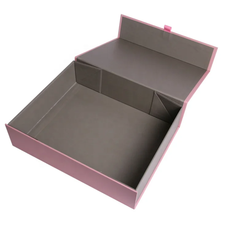 New Customized cardboard luxury packaging foldable paper gift box