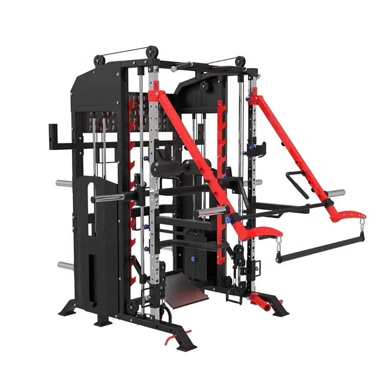 Профессиональная функциональная тренажерная стойка для фитнеса power rack smith machine