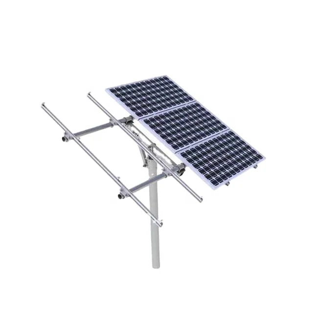 Home single solar panel pole mount rotating solar pv pole mounting
