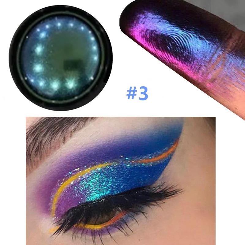 High Pigment Single Duochrome Multichrome Makeup Chameleon Eyeshadow