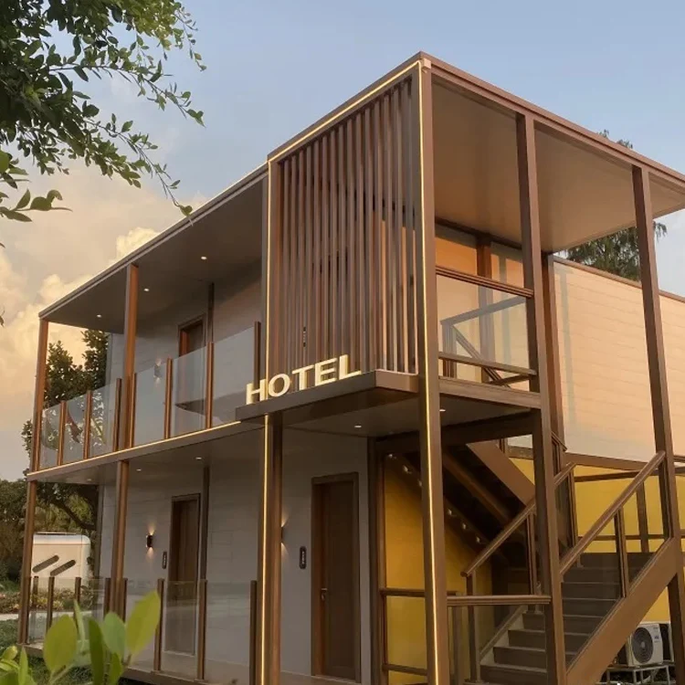 Настраиваемый домашний контейнер в европейском стиле расширяемый сборный дом дом-вилла для отеля